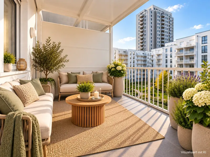Modern wohnen in Marzahn – 2 Zimmer mit Balkon & Einbauküche — photo 1